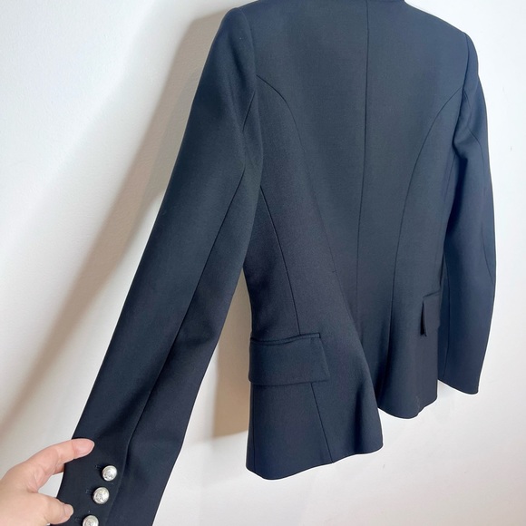 Balmain Double Breasted Wool Blazer *missing buttons* - Picture 9 of 16